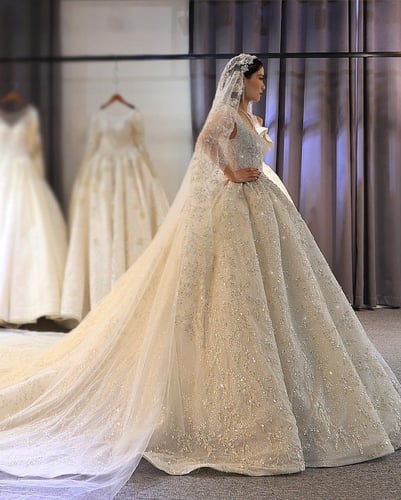 فستان فخم (1041) موديل 2022