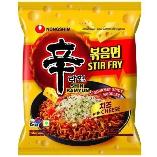 Fried cheese ramen noodles 136 grams