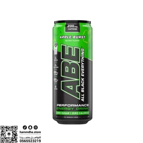 مشروب مكمل غذائي ABE بنكهة التفاح 330مل