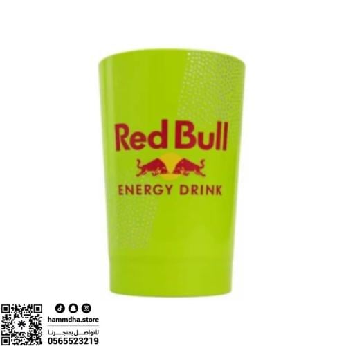أكواب ريد بول Red Bull مع إضاءة أخضر