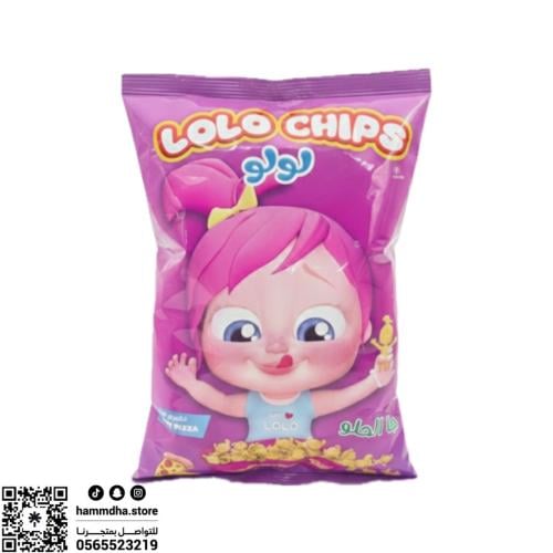 شيبس لولو بالبيتزا 50جرام