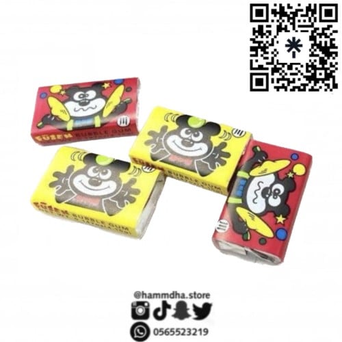 علك صاروخ الياباني ابو طابعه (5حبات)