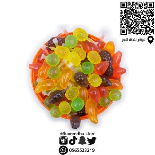 حلاوة ترند جيلي اشكال الفواكة *1حبة