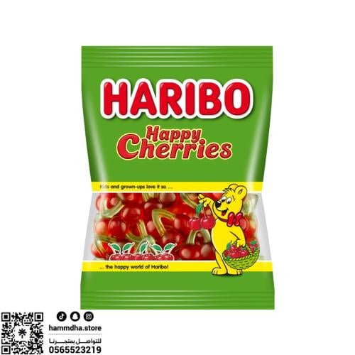 Haribo Happy Chews cherry flavor 80 grams