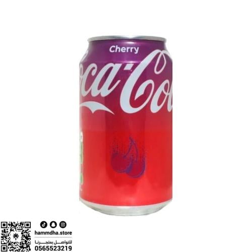 مشروب كوكاكولا Coca Cola بنكهة الكرز 355مل
