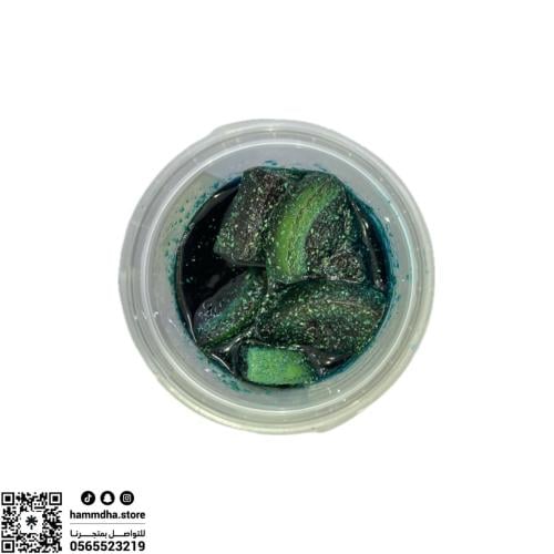 سطل حلاوة حبحب ازرق حامضه دبل مع الصوص 130جرام