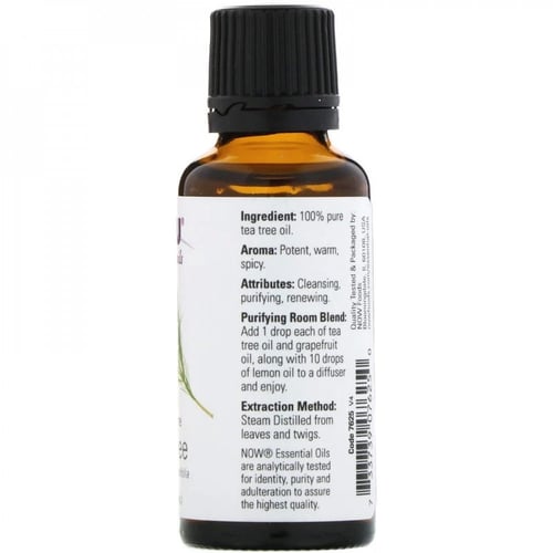 زيت أساسي شجرة الشاي من شركة ناوفود الأمريكية 30 م...