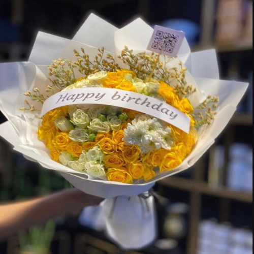 باقة 50 وردة طبيعي