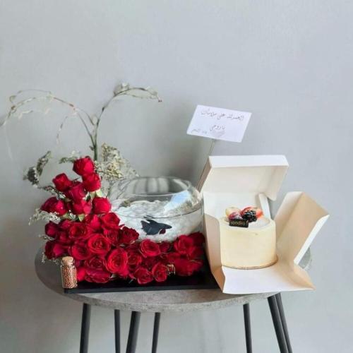 فازة السمك + كيك كانديرا