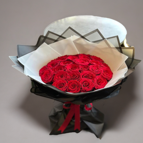 باقة ورد طبيعي