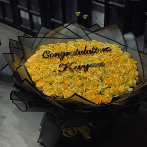 باقة تخرج 150 وردة