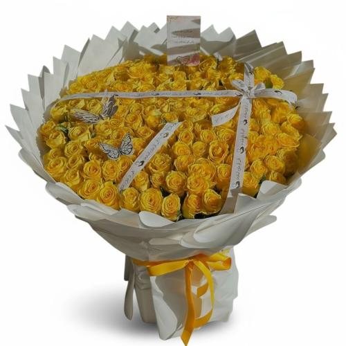 باقة فاخرة 120 وردة