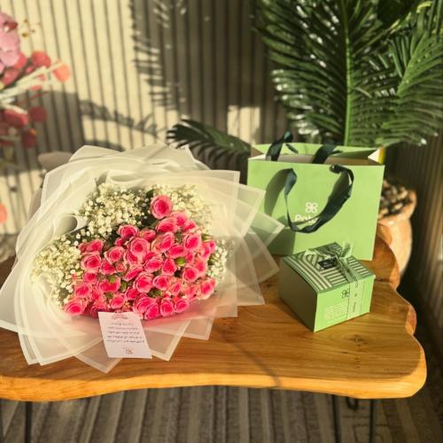 باقة بيبي جوري + شوكلاتة باتشي