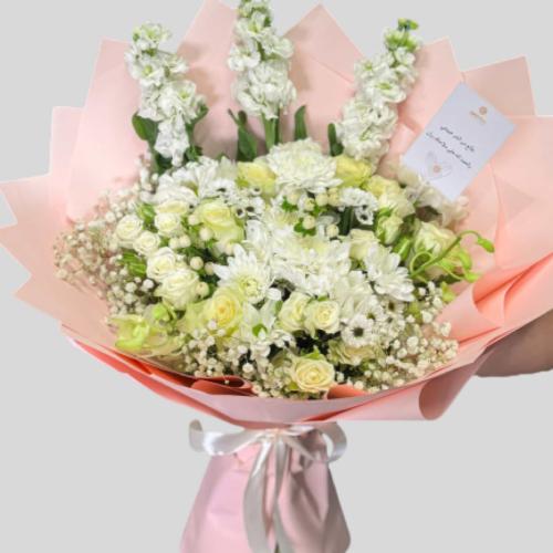 باقة ورد طبيعي