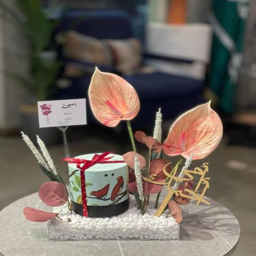 استاند اكريلك + شوكلاتة انوش