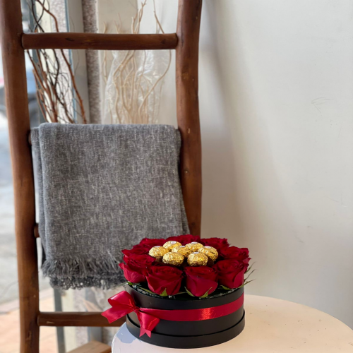 شوكوفلورز روز طبيعي مع تشوكلت