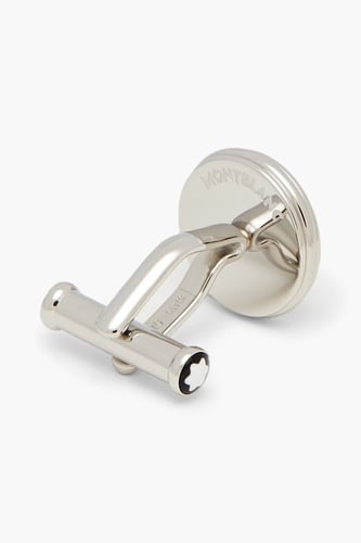 أزرار أكمام قمصان مونت بلانك من الستانلس ستيل مرصع...