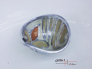 صحن سيراميك نقش