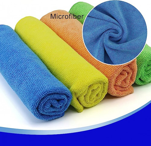 ريكسو منشفة تمسيح ميكرو فايبر 12 حبة مقاس 40*40 سم...
