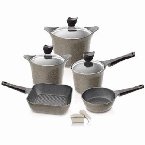 طقم قدور كوري من نيوفلام عبارة عن ثلاثة قدور وكسول...