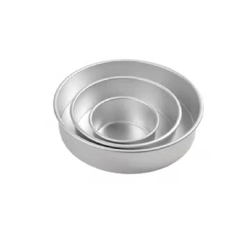 طقم صواني معدن - المنيوم - 3 قطع