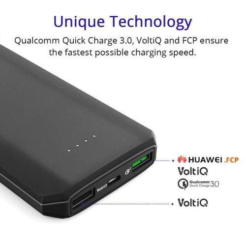 شاحن متنقل ترونسمارت إيدج بسعة 10000 تقنية QC3.0