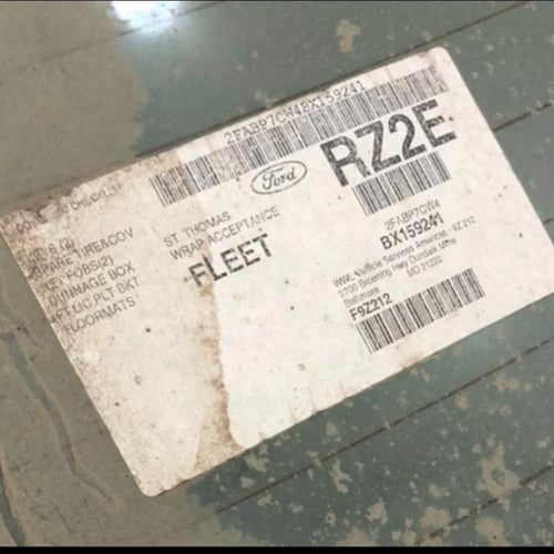 استكرات فورد فيكتوريا مطابق للاصلي خام ومقاسات داخ...