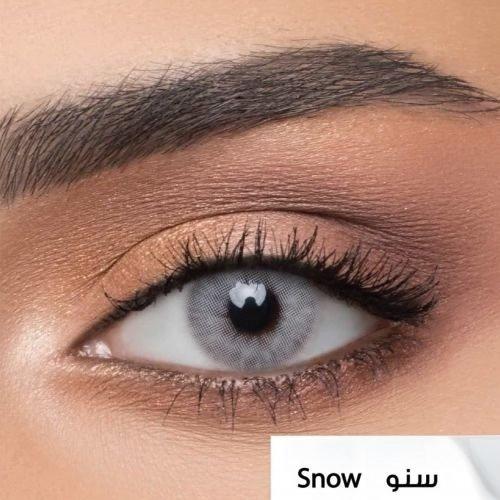 عدسات افل اليومية مع المحلول - سنو