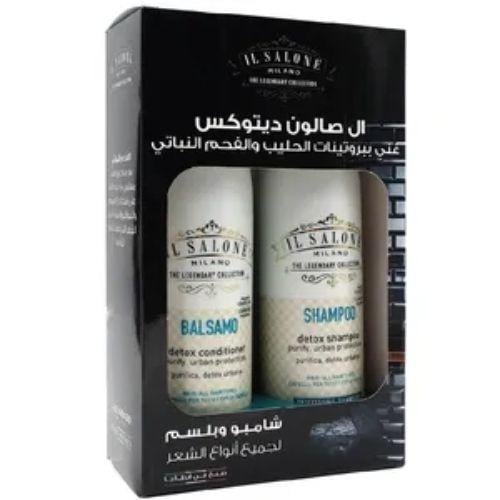 شامبو و بلسم ديتوكس من إل صالون ميلانو 500 مل