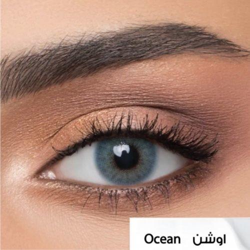 عدسات افل اليومية مع المحلول - اوشن