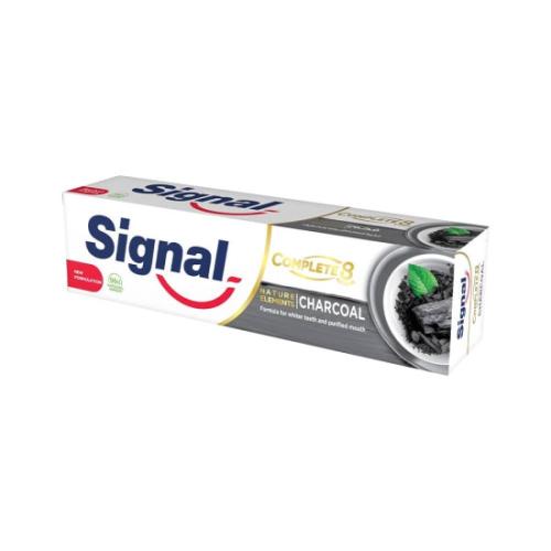 Complete 8 charcoal toothpaste from Signal - 50 ml