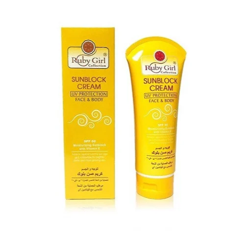Ruby Girl Sunscreen Cream for face and body SPF 60...