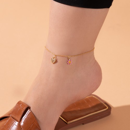 خلخال شارم charme الذهبي الطبي