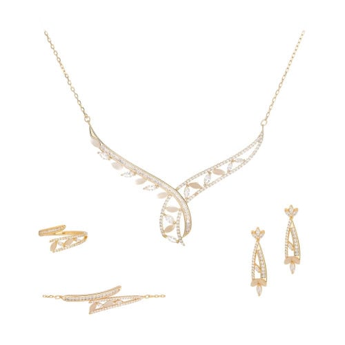 طقم انتيك ستون الذهبي Antique Stone