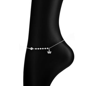 خلخال هالو Hallow الفضي الطبي