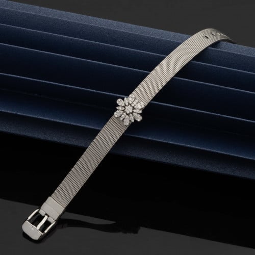 إسوارة ايديل Ideal فضي