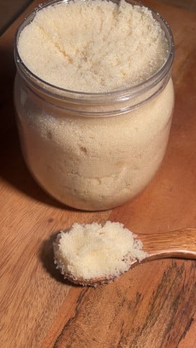 سنفرة الجسم لاتناسب البشره الحساسه