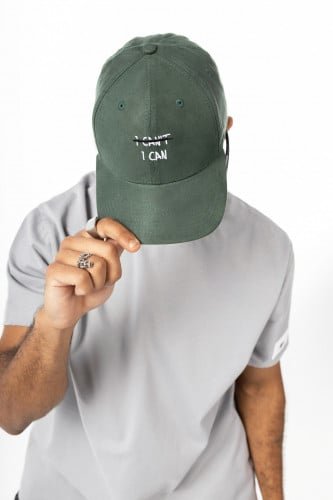 Dark green cap