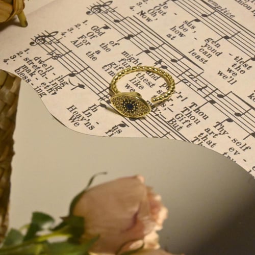 خاتم فري سايز ذهبي SW