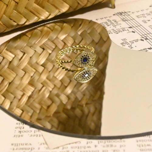 خاتم فري سايز ذهبي SW