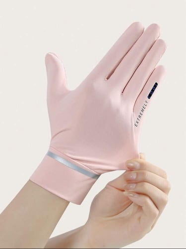 قفاز القيادة النسائي ( وردي )