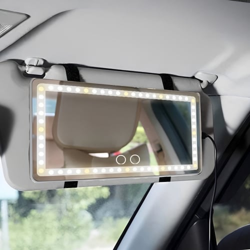 مراية السيارة بإضاءة LED