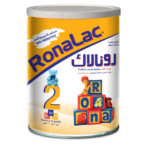 رونالاك حليب اطفال المرحلة (2) 850 جم