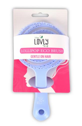 This lovely leaf hairbrush eco-friendly (sucker)