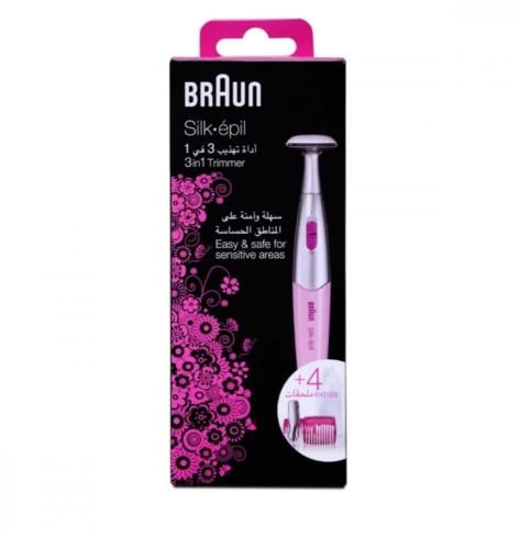 براون سيلك ابيل 3 3 فى 1 مع 4 قطع FG1100