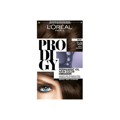 لوريال صبغه شعر برو دجي 3.0 الكحل البني اسود مائل...