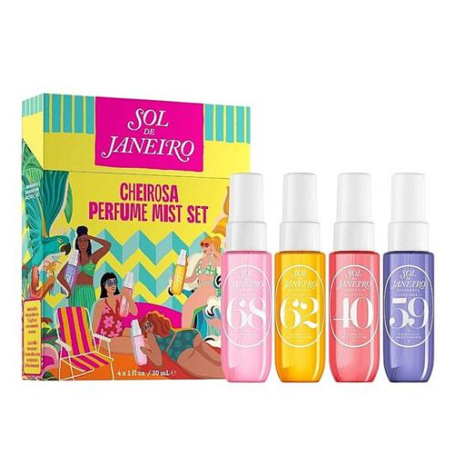 سول دي جنيرو مجموعة بخاخ معطر جسم شيروسا 4*30مل