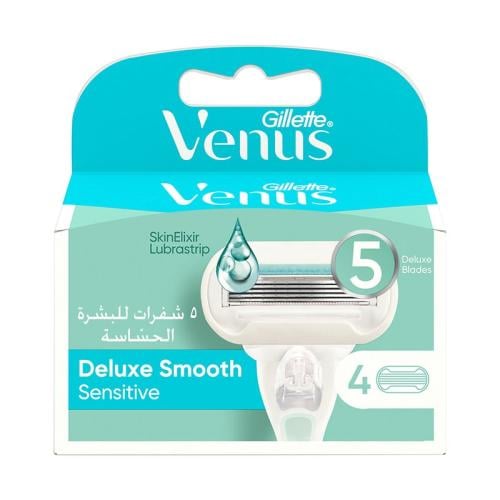 جيليت شفرات فينوس لبشرة حساسة فائقة النعومة