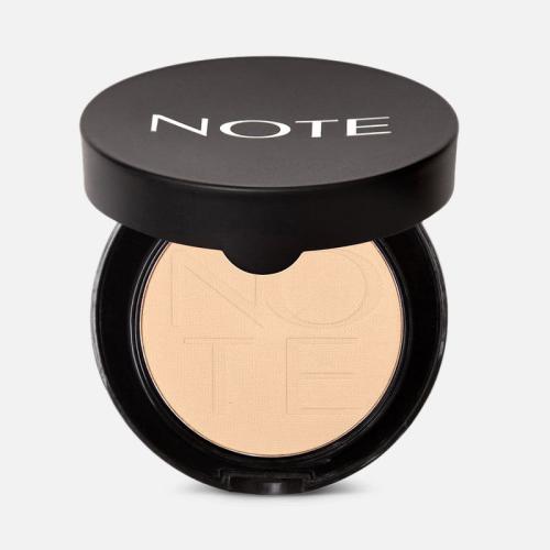 نوت كوزميتك بودرة مضغوطة لامعة لملمس ناعم 01- بيج