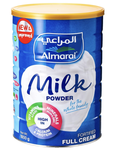 حليب بودرة كامل الدسم من المراعي ، 1.8 كجم
